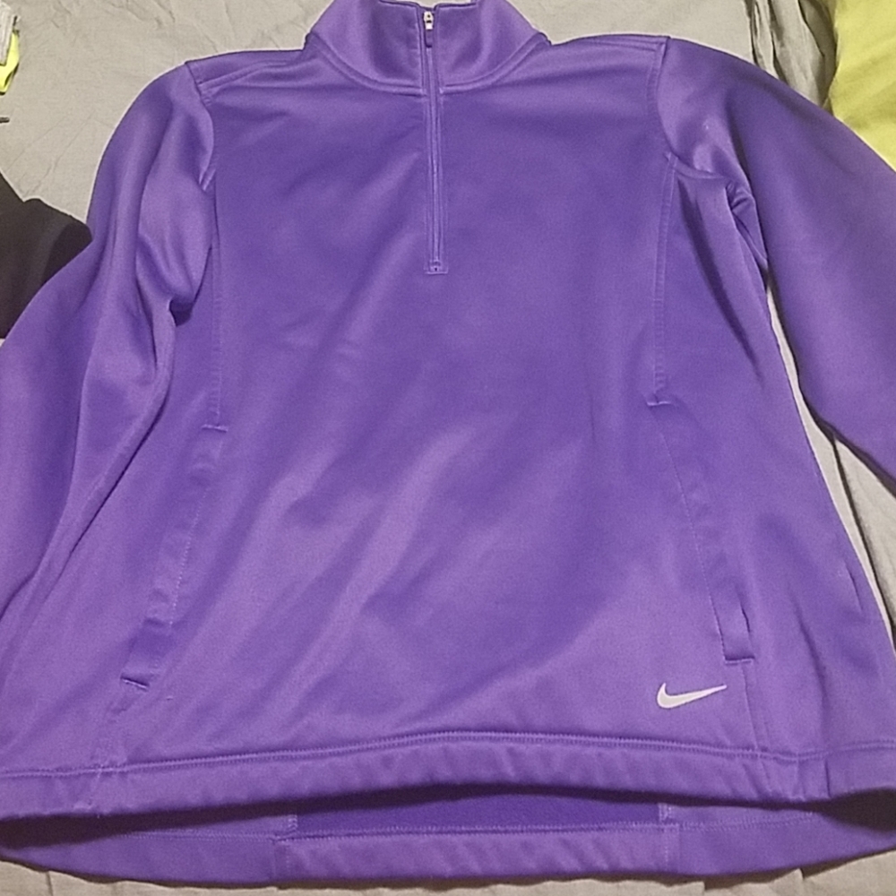 Nike golf fleece lined 1/4 zip